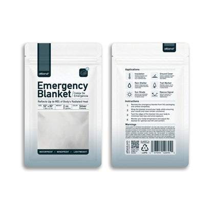 10 Pack of Emergency Blankets