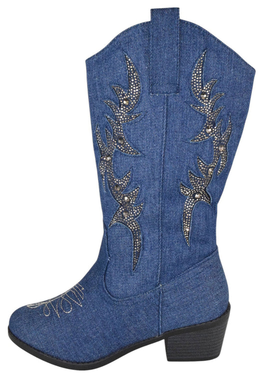 WESTERN-19 Blue Denim Forever