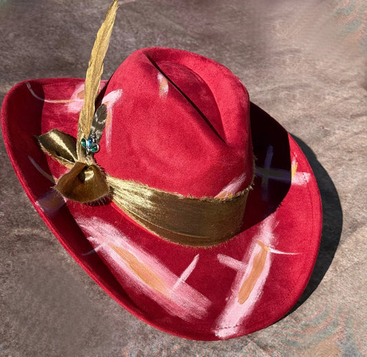 Western Twang Suede Cowboy Hat