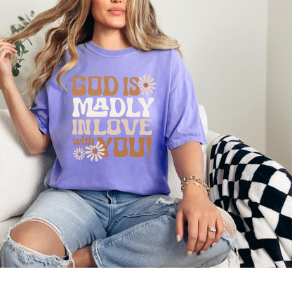 Christian Tshirt-God is Madly- Boutique Brand