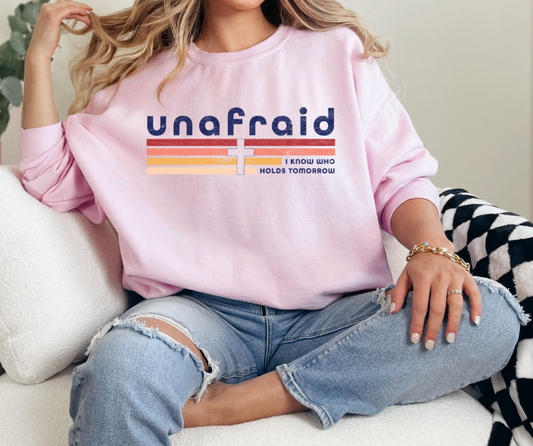 Christian Sweatshirt- Unafraid-Streetwear Style