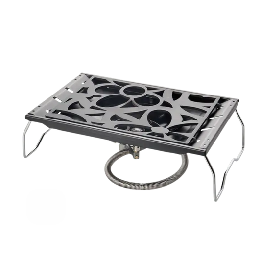 NNETM Camping Stove Portable Piezo Ignition